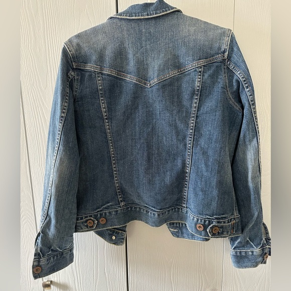 SOLD - Vintage Y2K GAP Stretch Denim Jean jacket - Picture 2 of 5